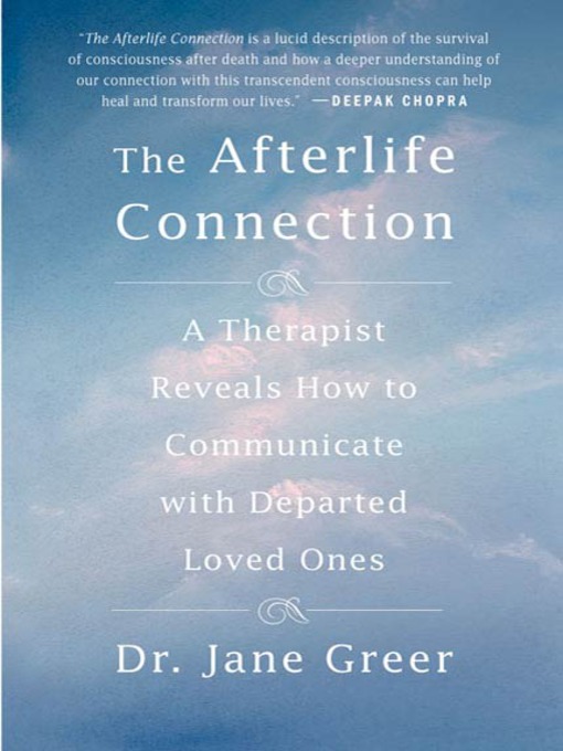 Title details for The Afterlife Connection by Dr. Jane Greer - Wait list